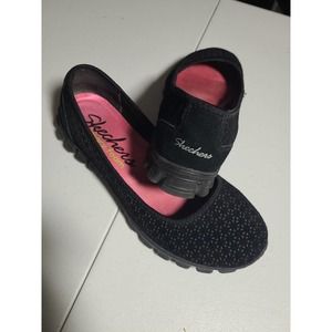 Skechers Womens EZ Flex 2 Felicity Memory Foam Comfort Shoes US Sz 8.5 Black